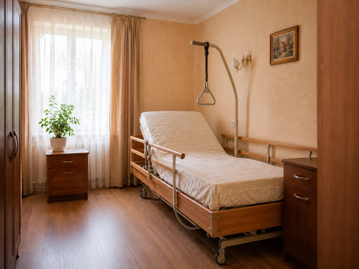 Комната и кровать